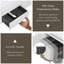 Meuble-lavabo mural flottant avec lavabo, meuble-lavabo mural de style moderne-995956322-995956320
