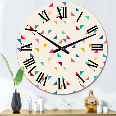 Horloge murale surdimensionnée