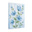Plantes et fleurs fleurs bleues sur fond bleu clair-122736665