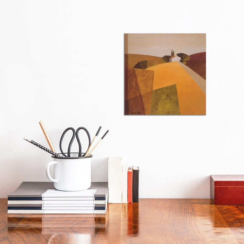 Country Road IV by Hans Paus - Wrapped Canvas Painting, 30.48 cm H x 30.48 cm W