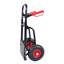Chariot manuel robuste, chariot à roulettes pliable en acier avec roues, pour équipement de boîtes de déménagement, bureau de vente au détail
