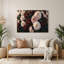 Art mural en métal Botanical Camellias-786011512