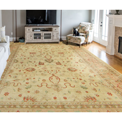 Romona One-of-a-Kind 10' X 14' Wool Area Rug in Brown