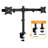 Height Adjustable Universal 2 Screen Desk Mount