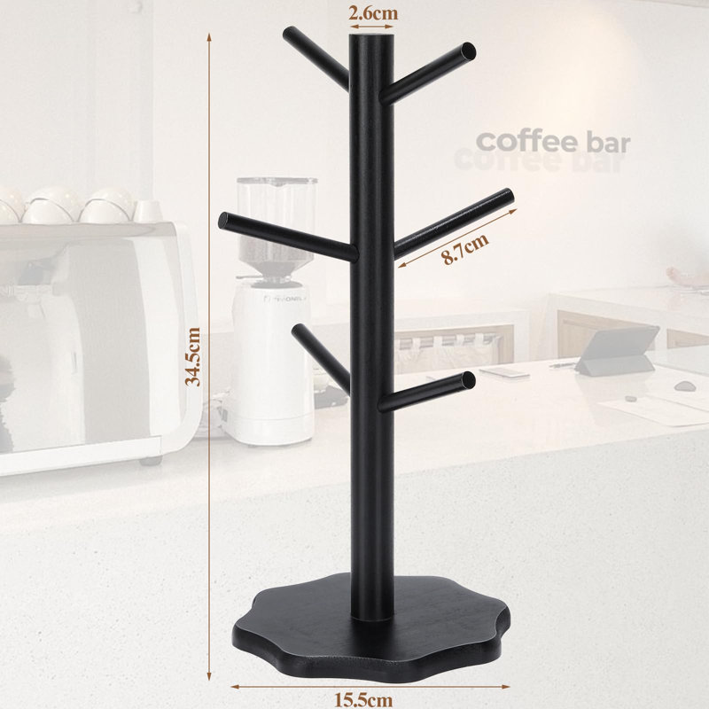 Mug Tree, Matte Black