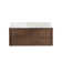Cristo 48'' Wall Mounted Single Bathroom Vanity with Quartz Top
