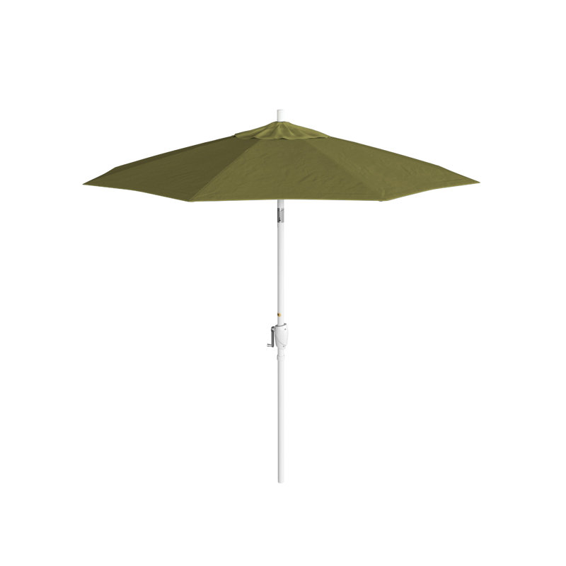 Parasol sunbrella de marché 7,5' Wallach, Spectre Sunbrella® coriandre