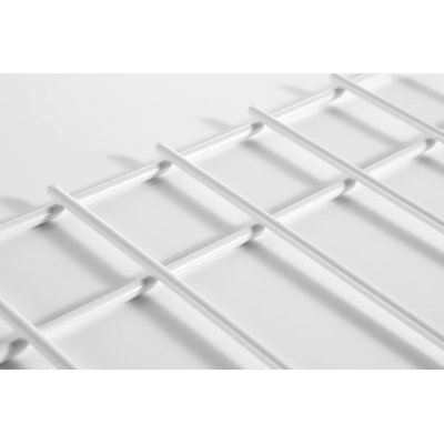 33.5Ft White Underground Animal Barrier Fence 10In Height No Dig Galvanized Steel For Pet Dog Rabbit Yard Patio