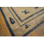Tapis antique chinois antique à motif de dragon des années 1880 de couleur ivoire Ningxia