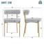 Asire 49cm H Upholstered Metal Side Chair-2077698355