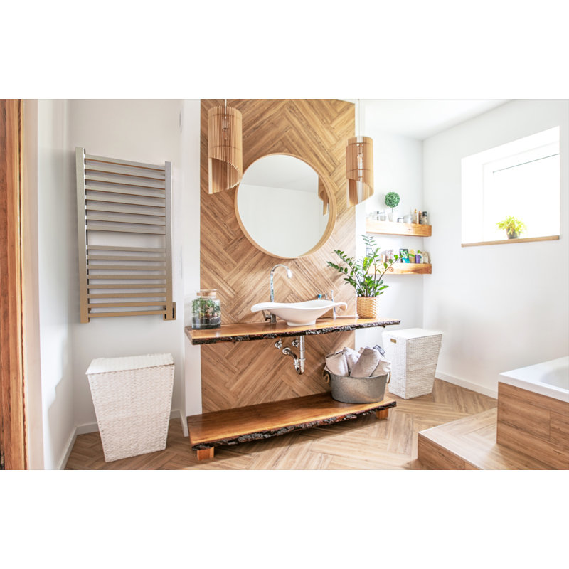 Polished Nickel Stainless Steel Wall Mounted Towel Warmer