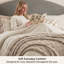 Ensemble d'édredon Litsure Boho avec jeté à carreaux et coussin décoratif-105528926-105528930