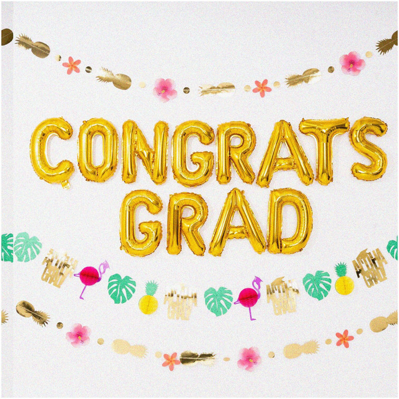 Black & Gold 21st Birthday Hanging Decorations, 10 pcs