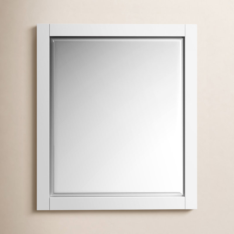 Miroir de salle de bain Keira, Blanc