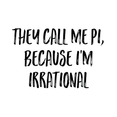 Irrational - Wrapped Canvas Print
