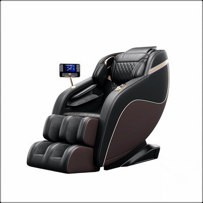 Le luxe rencontre la technologie! Fauteuil de massage Zero Gravity avec SL-Track, Shiatsu, dossier et mollets chauffants, pieds roulants, haut-parleurs intégrés et contrôle ACL intelligent - Améliorez le confort de votre maison ou de votre bureau!