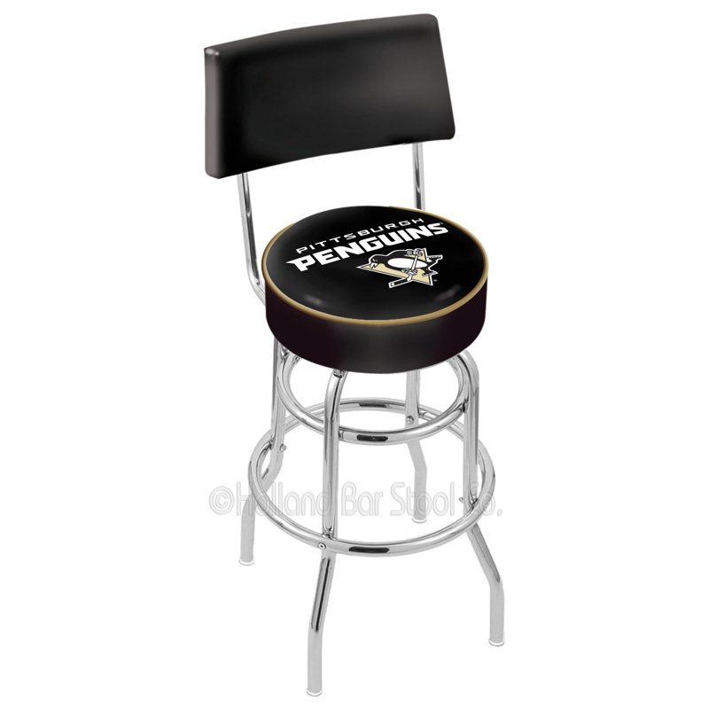 Tabouret tournant 25 "avec coussin NHL, Pittsburgh Penguins