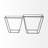Glass Top Nesting Tables