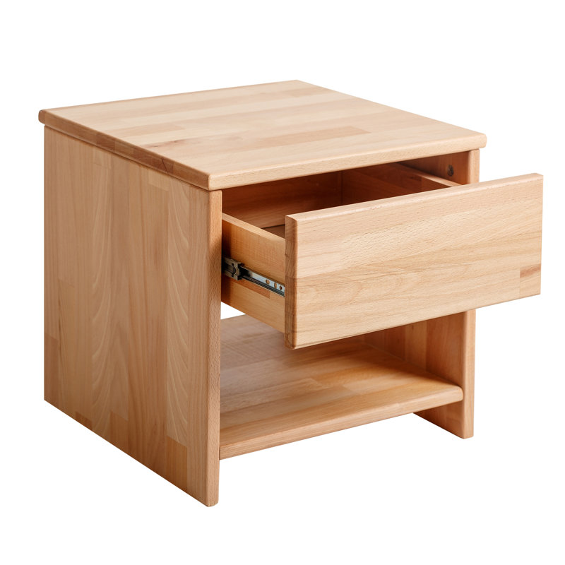 Tillia Solid Wood Bedside Table