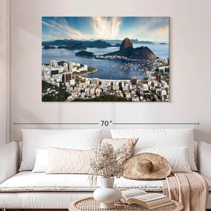 Ravi, Rio de Janeiro, horizon, H 32 po x l 48 po
