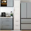 Armoire autoportante avec 1 porte et 2 tiroirs Kitchen Pantry