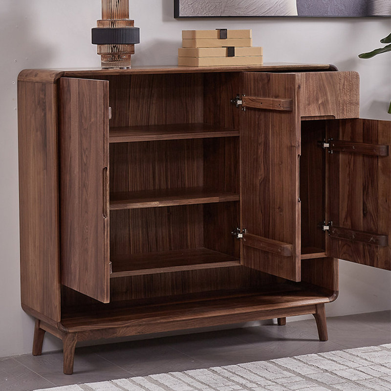 Armoire à chaussures en bois massif
