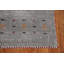 Tapis tribal gris Kbelynn Gabbeh 3 x 8