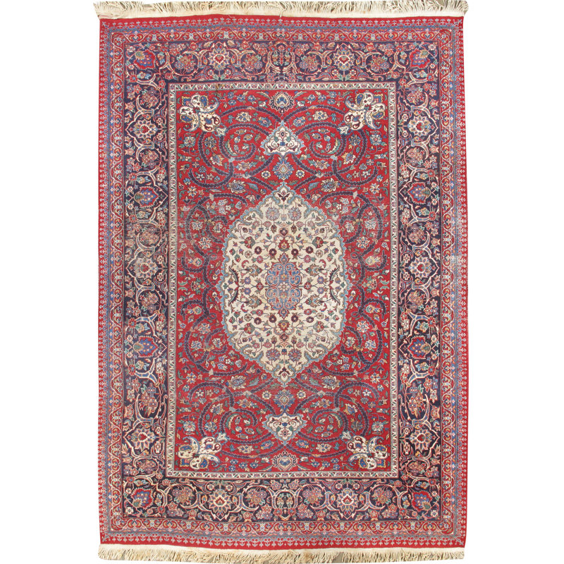 Vintage One-of-a-Kind 6'1" X 8'11" Area Rug