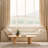 Nuvora 87" Modern Deep Seat Upholstered Skirted Sofa,  Slope Arm Coastal Couch, Seats 3 for Living Room, Fully Assembled-1010566112-1010566114