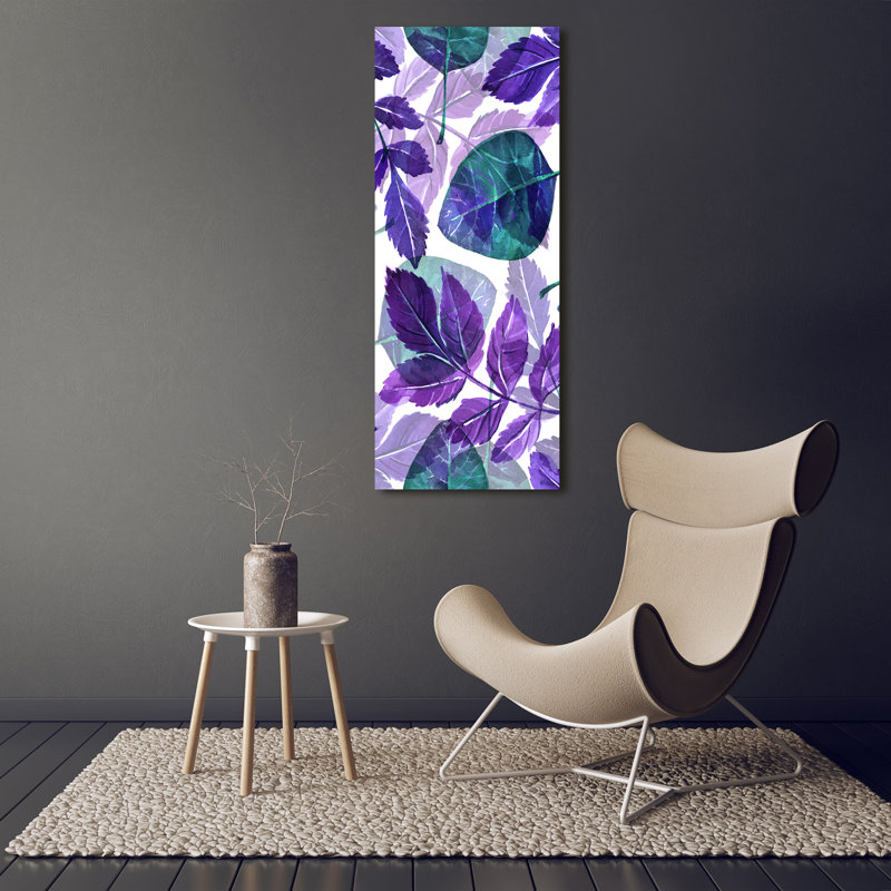 Leaves - Wrapped Canvas Print