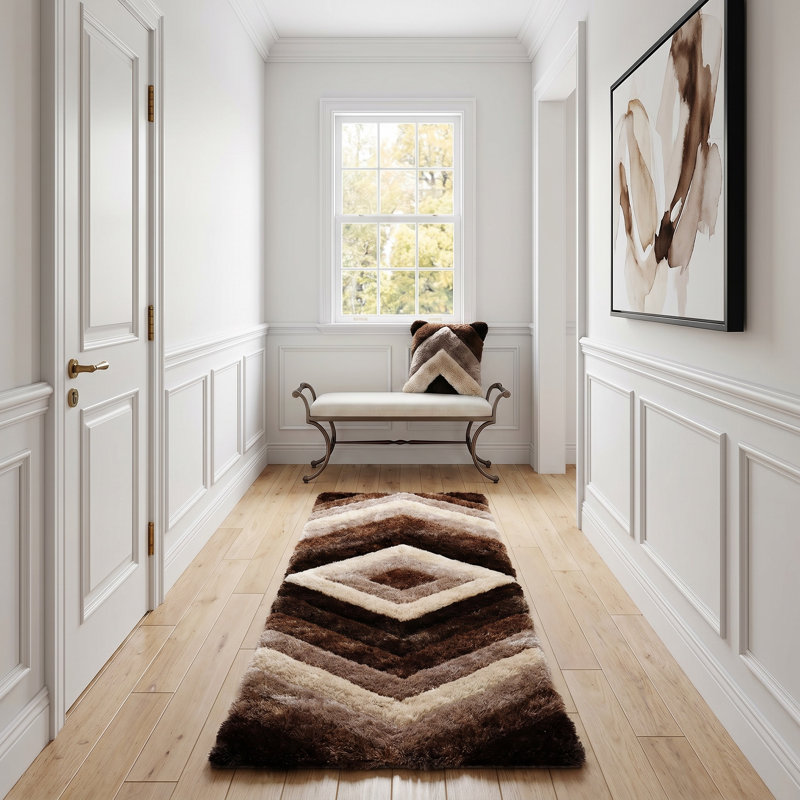 Corey-Leigh Abstract Indoor Rug, Runner 2'3" x 8'