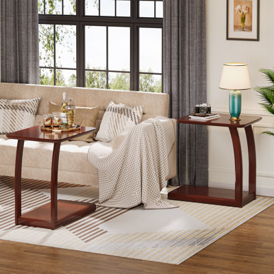 Table de bout en bois massif Oliviagrace