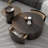 Modern simple round coffee table combination-110149042