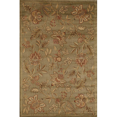 Tapis floral green area Allston