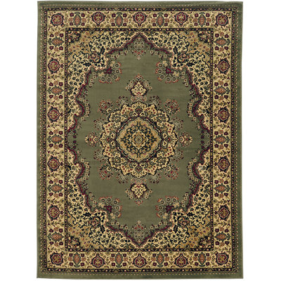 Northington Sage Traditional Oriental Area Rug