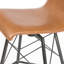 Rikhil Swivel Upholstered Counter Stool with Metal Frame-62173290-62173289