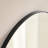 Wall Mirror 36 Inch Black Circular Mirror Metal Framed Mirror Round Vanity Mirror Dressing Mirror, For Bathroom, Living Room, Bedroom Wall Decor (Horizontal & Vertical)-1738308100