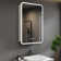 Cynethia Surface/Recessed Mount Medicine Cabinet with Mirror and 3 Adjustable Shelves, Rounded Edge, LED Lighting, Fog-free