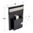 Broan-NuTone 36 " W Stainless Steel 500 CFM Ducted (Vented) Downdraft Range Hood with Mesh Filter