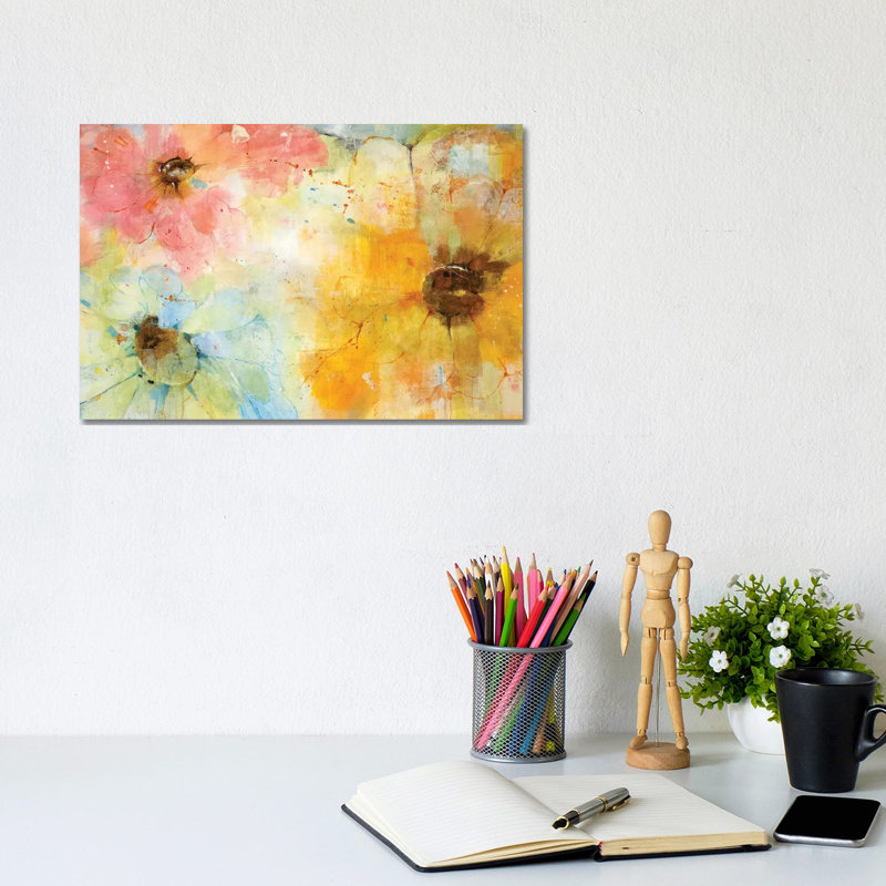 Trio by Jill Martin - Wrapped Canvas Print, 20.32cm H x 30.48cm W x 1.905cm D