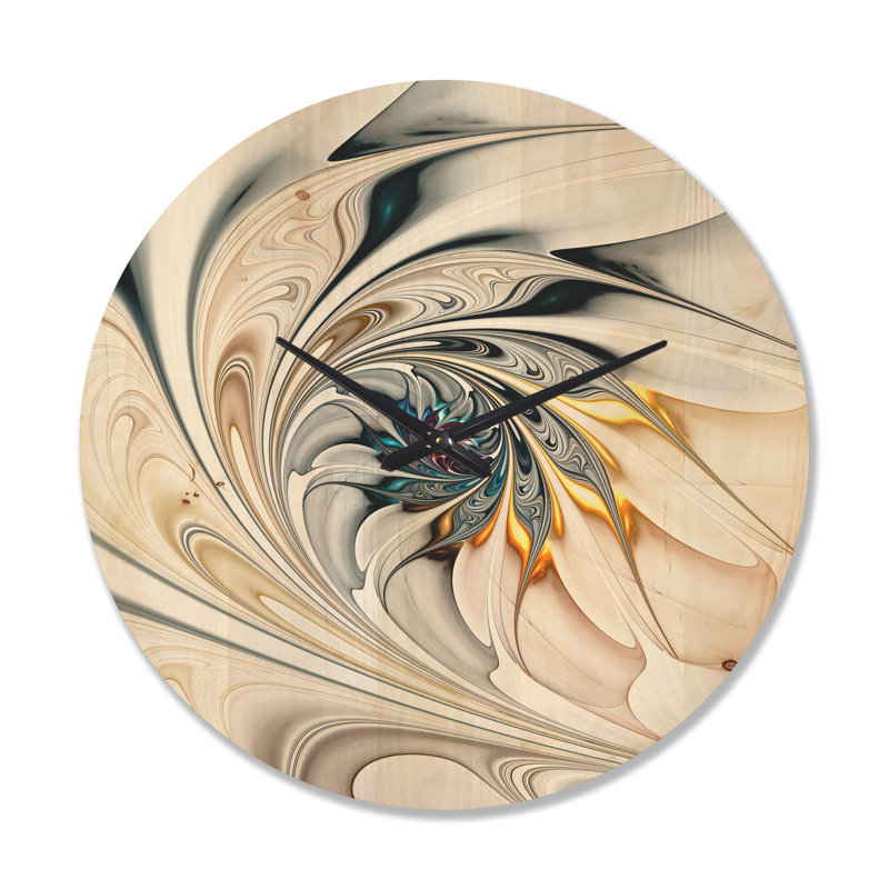 Solid Wood Wall Clock, Large