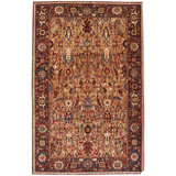 Sultanabad One-of-a-Kind 6'7" X 10'1" Hand Knotted Area Rug
