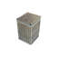 Wicker Square Laundry Basket with Sage Lining-764632086-764632083
