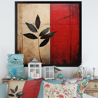 " Red Leaves Ruby Reduction "