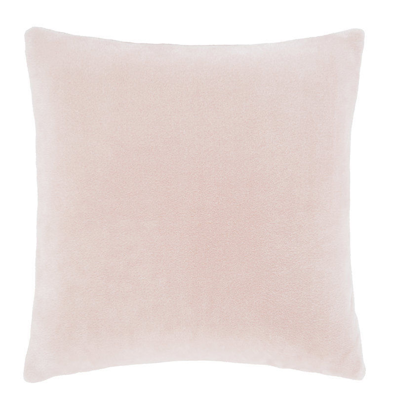 Raschel Velvet Touch Large 55x55cm Cushion with inner, Blush