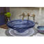 Spun Glass® ARTIST EDITIONS Oval Faceted Glass Bathroom Vessel Sink-17568466