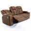 Bhopinder 3 Seater Linen Electric Reclining Sofa-64473138