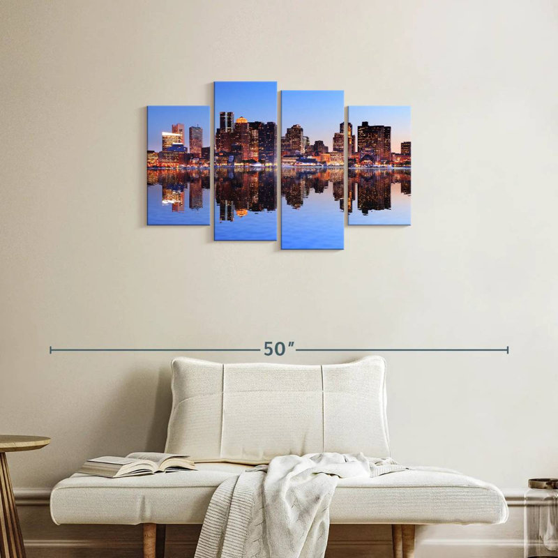 Sirci Boston City Lights, H 22 po x l 36 po