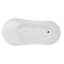 55" Streamline Clawfoot Soaking Acrylic Bathtub-76923872-62783354