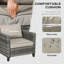 Ajanai 4 - Person Garden Lounge Set with Cushions-1994859940